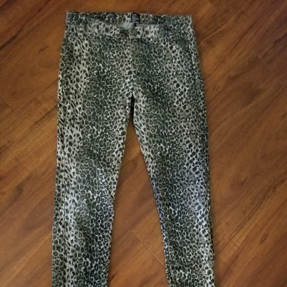 Animal Print Pants